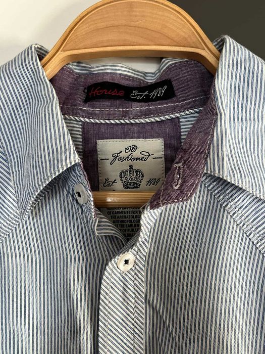 Koszula męska w linie rozmiar m