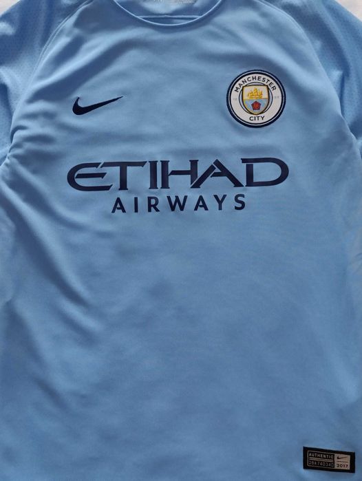 Футболка спортивна, футбольна дитяча Nike Manchester City