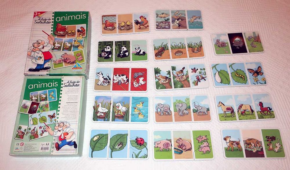 Puzzle criança completo animais