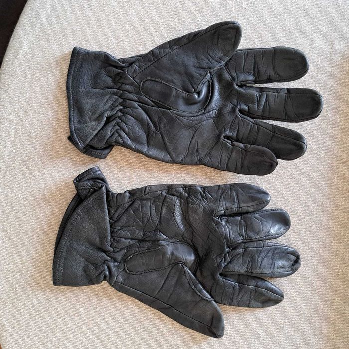 Luvas de cabedal para moto tamanho M 8 1/2