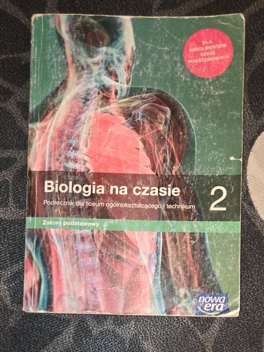 Biologia na czasie 2, nowa era, podrecznik dla liceum i technikum