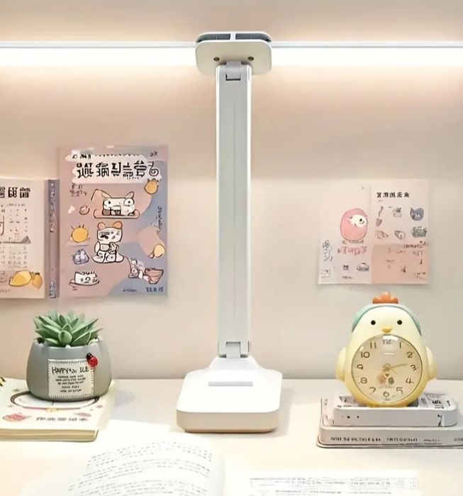 Настільна перезаряджувана usb лампа, з акумулятором, зарядна