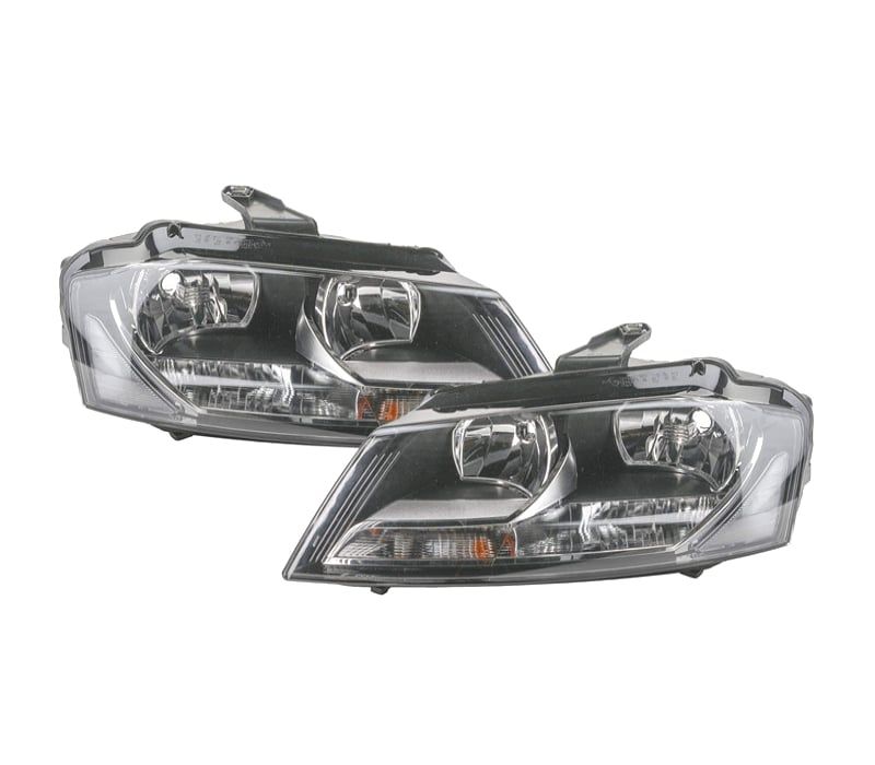 FARÓIS OPTICAS AUDI A3 SPORT BACK 8P 09-11