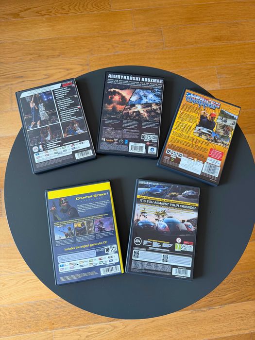 Gry komputerowe na PC DVD oraz PS3, używane.