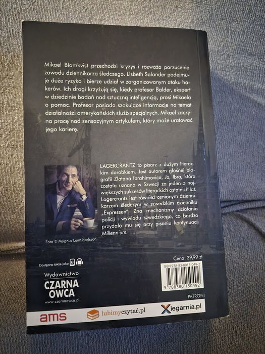 Książka David Lagercrantz co nas nie zabije