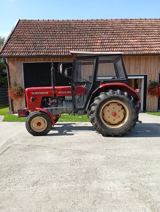 URSUS C355 3P nowe opony, kabina