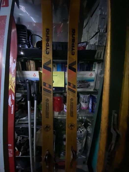 Лижы зимние старие