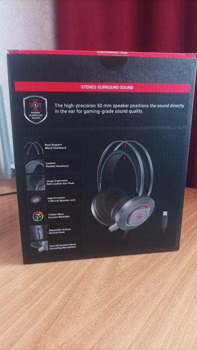 Навушники A4Tech Bloody G521S Black. НОВЫЕ!