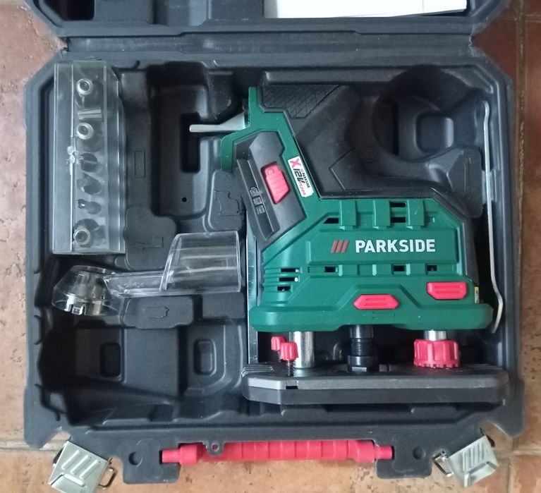 Fresadora a bateria Parkside 12V