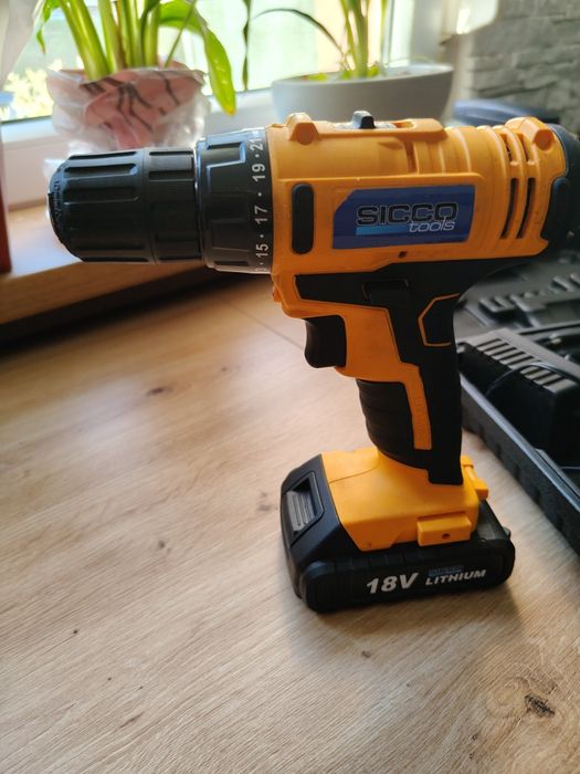 Wiertarko  wkrętarka Sicco Tools 18 V