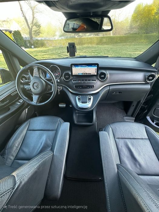 Wynajem busa 8 osobowy Mercedes-Benz V klasa AMG VIP BUS LONG