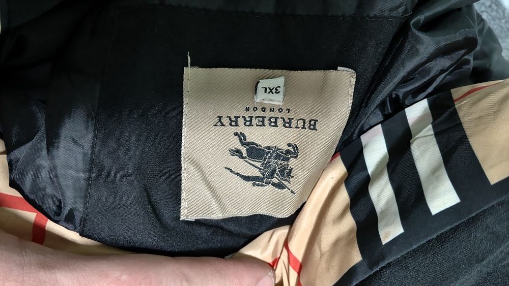 Пуховик Burberry мужской 3XL