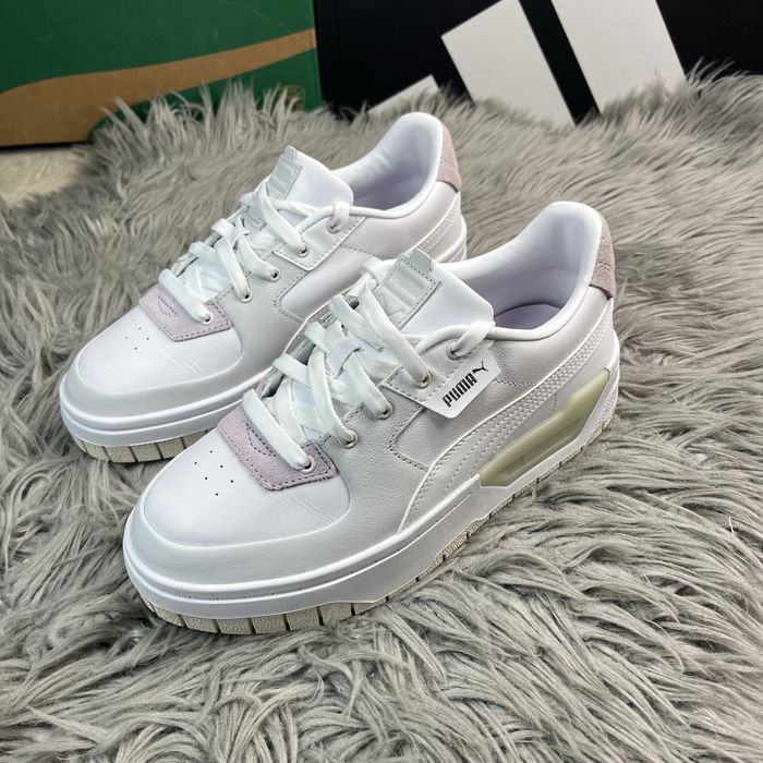 Кросівки жіночі Puma Cali Dream, білі шкіряні 38p