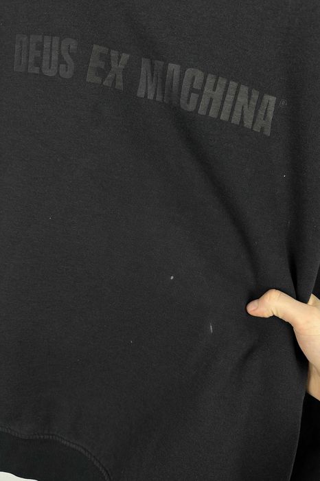 Bluza DEUS EX MACHINA czarna męska oversize XL