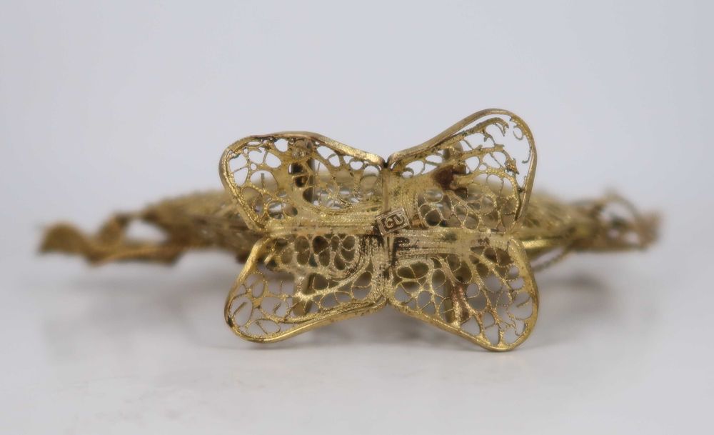 Caravela portuguesa em filigrana - 17.5 cm