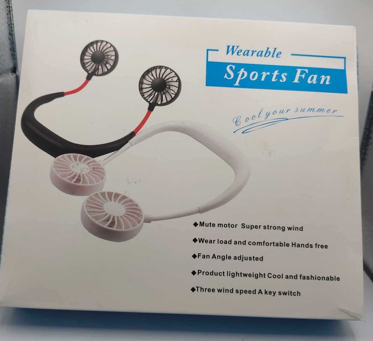 Przenośny wentylator na szyję - Wearable Sports Fan - LZ - F1