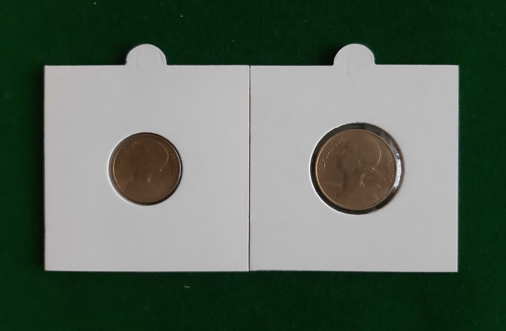 Coleção de (18) moedas - FRANÇA