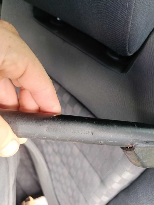Mocowanie fotelika ISOFIX A6 C5, passat B5