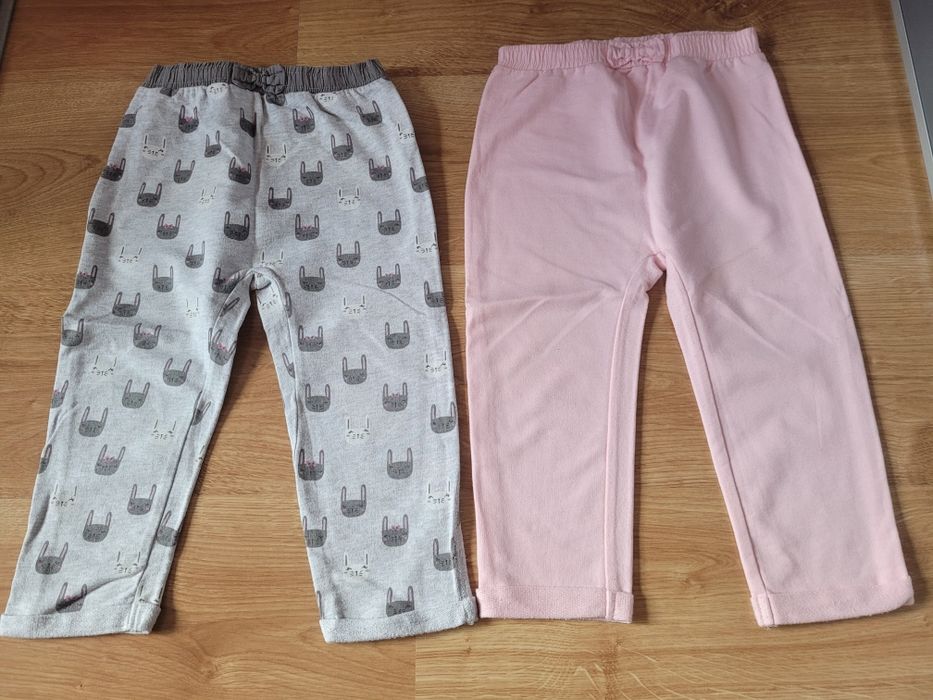 F&F - spodenki i bluzeczka dla dziewczynki rozmiar 92 (18-24 m-ce)