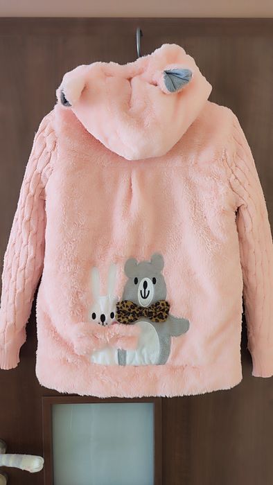 Pluszowa kurtka 150cm