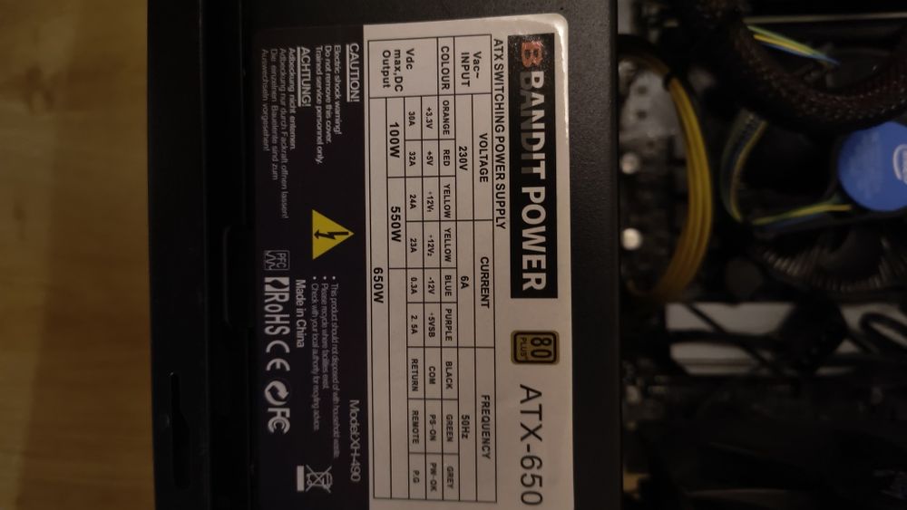 Komputer gamingowy z Windows 10 PRO, pasek RGB na przodzie *PRZECENA*