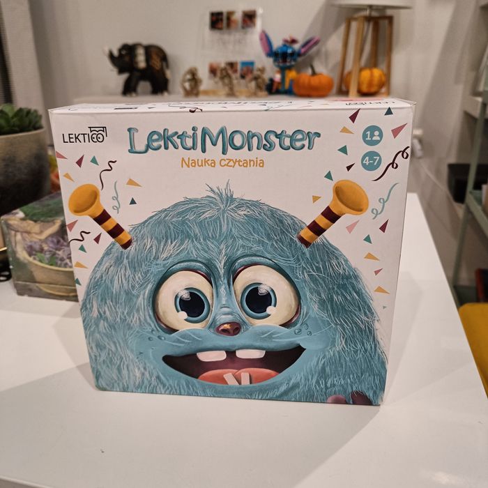 Nauka czytania połączona z aplikacją Lekti monster