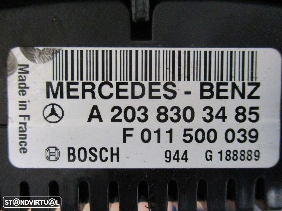 Climatronic AC ESP 4 piscas Mercedes W203 Classe C