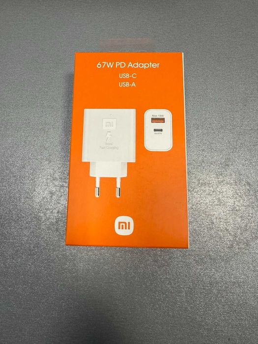 Мережевий зарядний пристрій Xiaomi Mi 67W 2USB Port Швидка зарядка: 355 ...