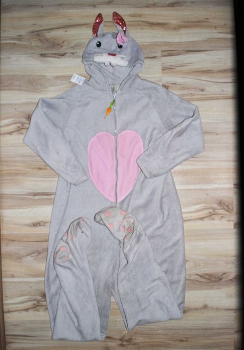 99^ królik zając strój przebranie piżama L/XL