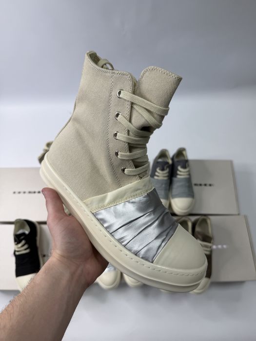 Нові Кеди Rick Owens Ramones Wrap DRKSHDW/Hustler Ramones/size 38-45/ Преміум якість!