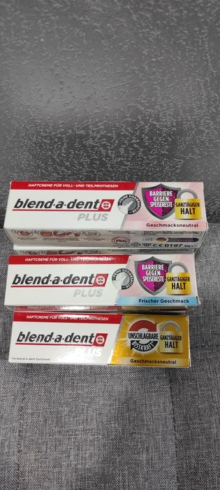 Крем для фіксації зубних протезів Blend-A-Dent Plus 40 г.аналог Кореги