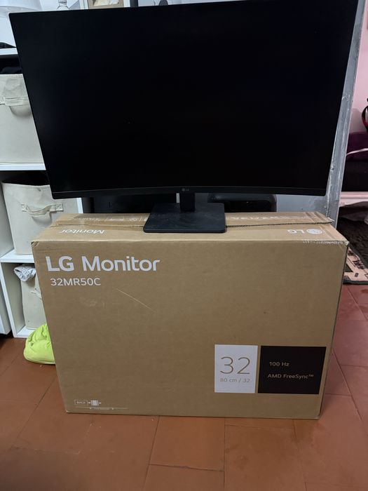 LG monitor curvo 32 polegadas