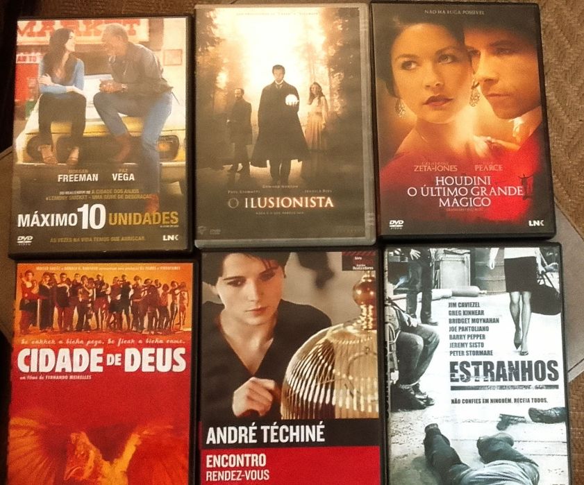 Cinema Qualidade em casa.  Pack 25 Dvds