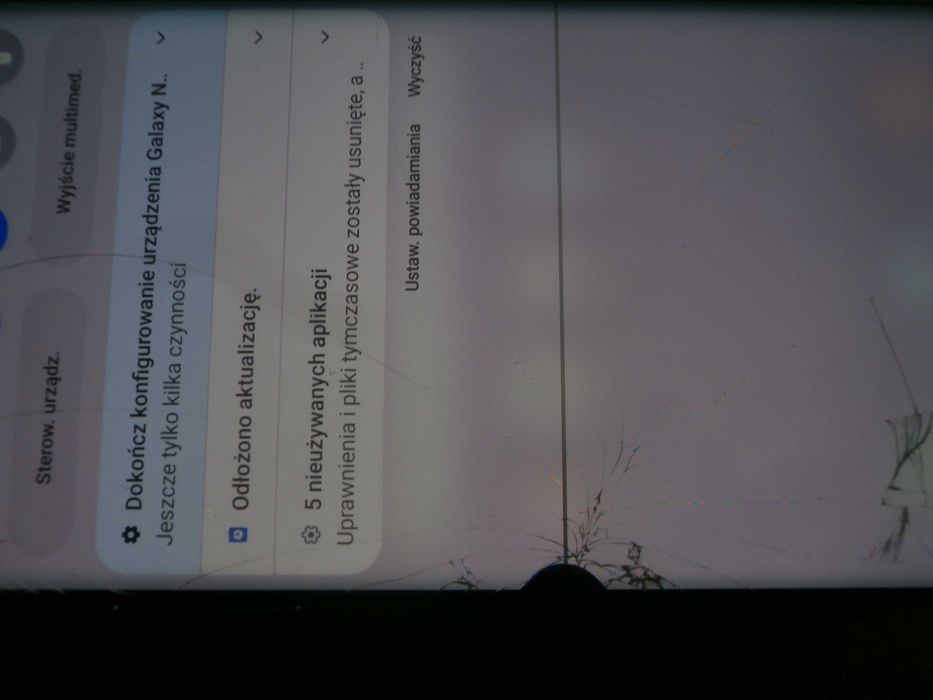 Samsung Galaxy Note 10 8/256 GB uszkodzony.