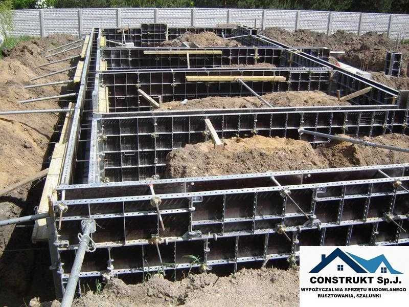 Szalunki Ścienne Słupowe Fundamentowe Stropowe, system lekki