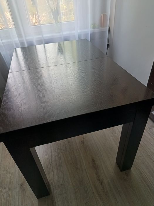 Stół jadalniany ciemny brąz venge 85/130-271