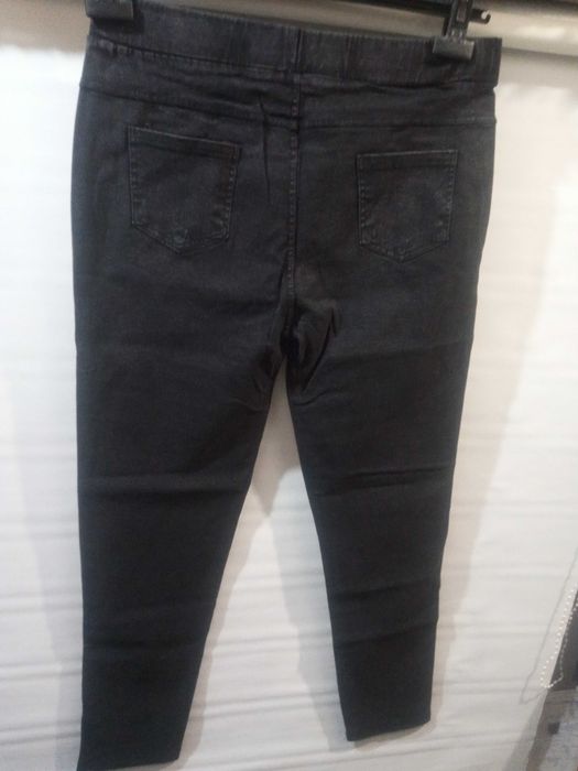 Spodnie mocno uciągliwe Wysoki Stan od 3Xl do  8Xl czarne