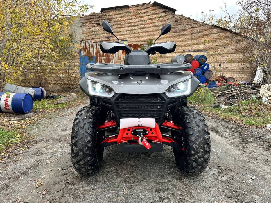 Квадроцикл Segway 1000 AT10L FULL Equipped (Grey+red) наявність