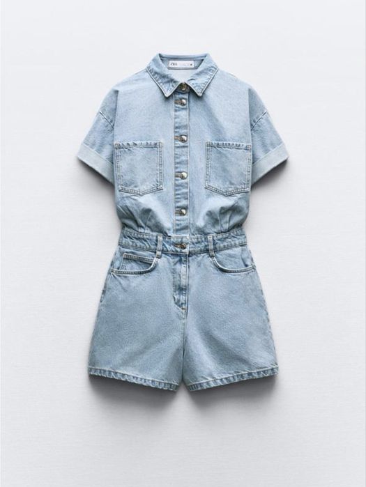 Джинсовий комбінезон ZARA