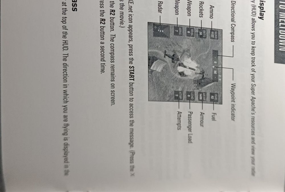 Ps1 Nuclear Strike psx ps1 Książeczka Manual Angielski