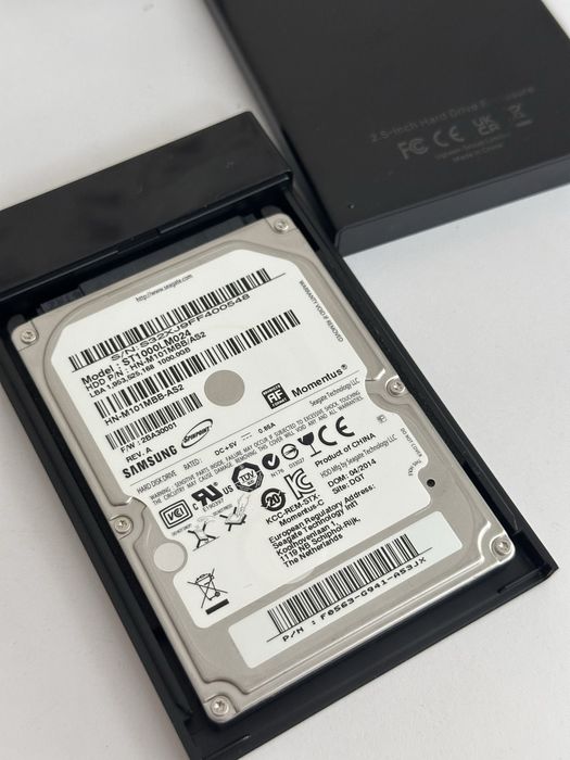 Dysk twardy 1TB Samsung !!! ST1000LM024 !!! Kieszeń i kabel !!!