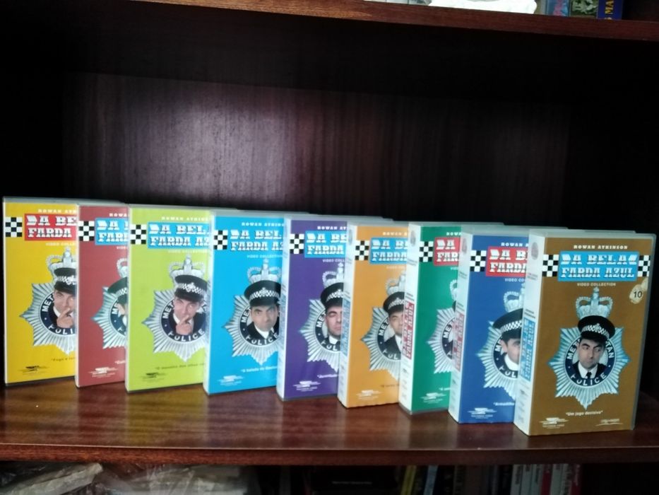 14 Cassetes de Vídeo VHS do Mr. Bean.