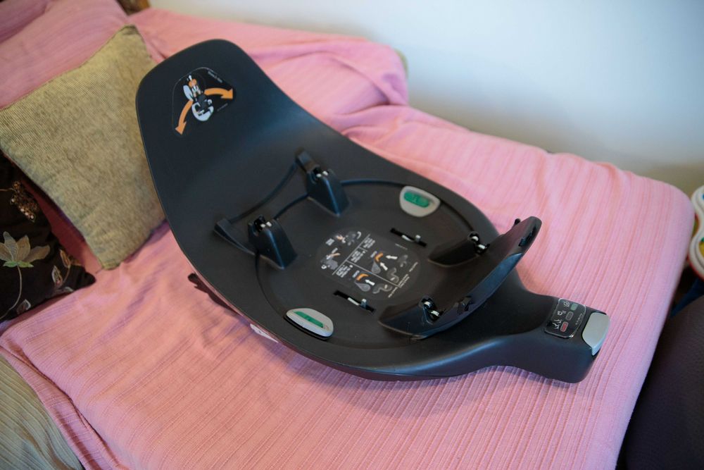 Babycoque Cybex Cloud-Z I-Size Sensorsafe + Base Isofix rotativa