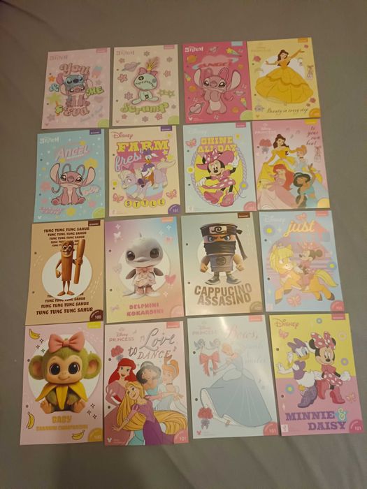 Karteczki do segregatora zestaw karteczek duże A5