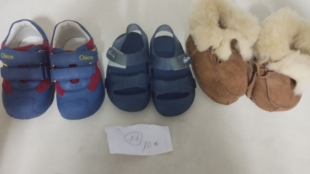 Calçado até ao número 29