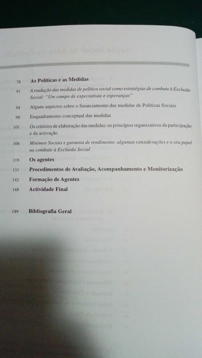 Ação Social na Área da exclusão social Universidade Aberta