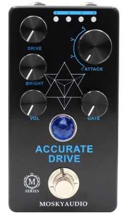 Pedal Overdrive Distorção Accurate Drive Mosky, Caline (novo)