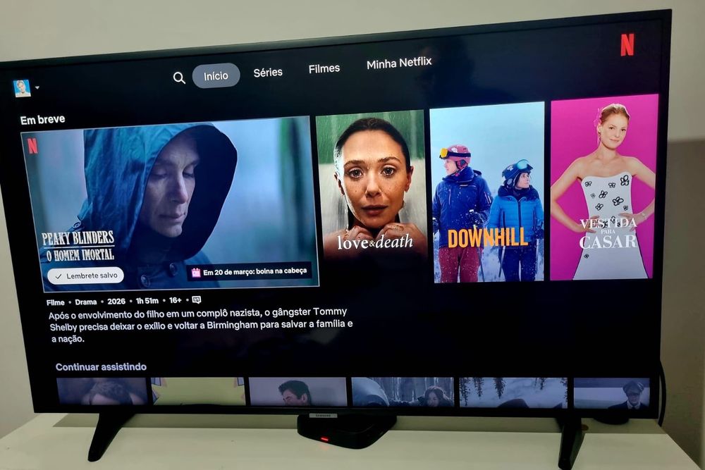 TV SMART 43 polegadas Samsung