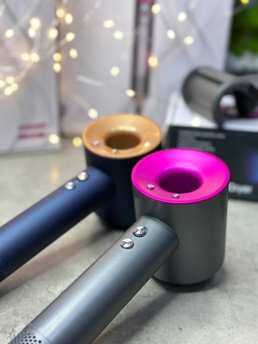 Фен Super Hair Dryer с ионизацией 1600Вт 1 насадка Различные Цвета