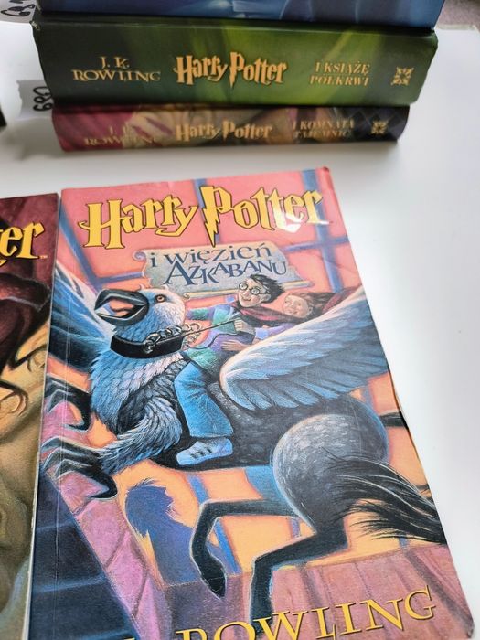 #693 Harry Potter zestaw 1-3 stare wydanie